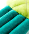Coussin ananas en velours jaune SUNNY