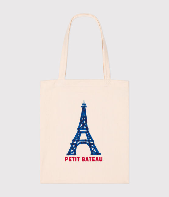 Tote bag en coton écru AVALANCHE