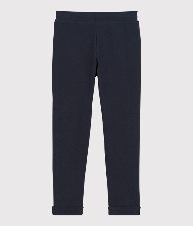 Pantalon de jogging en molleton enfant fille bleu
