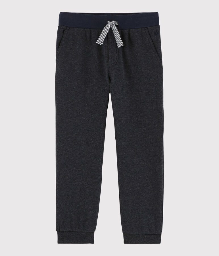 Pantalon molleton enfant gar&ccedil;on gris CITY CHINE
