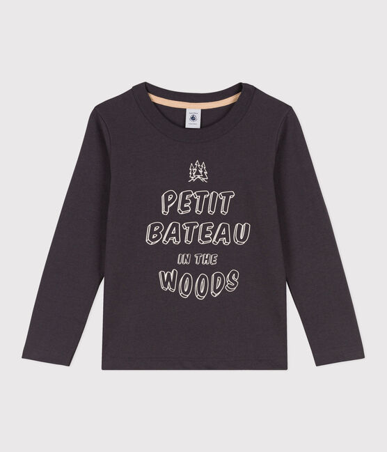 Tee-shirt manches longues en coton enfant garçon gris DUMBO