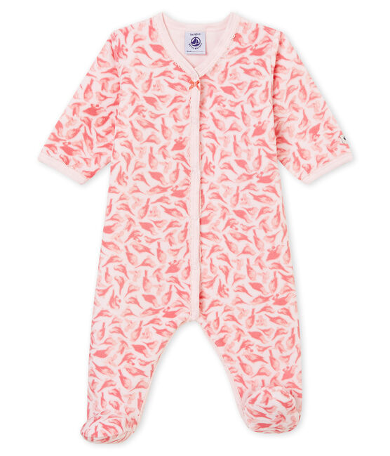 Dors bien bébé fille rose VIENNE/blanc MULTICO
