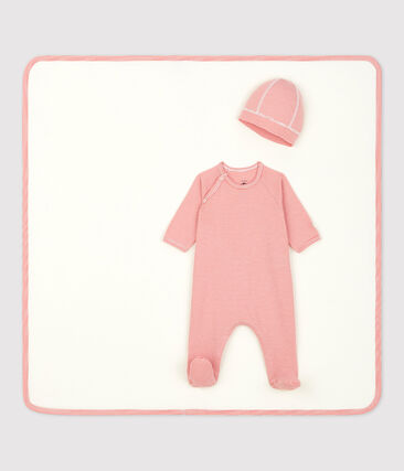 PETIT BATEAU - Lot 3 pièces bébé en coton biologique