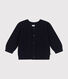 Cardigan en tricot de coton bébé