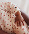 Pyjama bébé coeur en velours blanc MARSHMALLOW/rouge TERKUIT