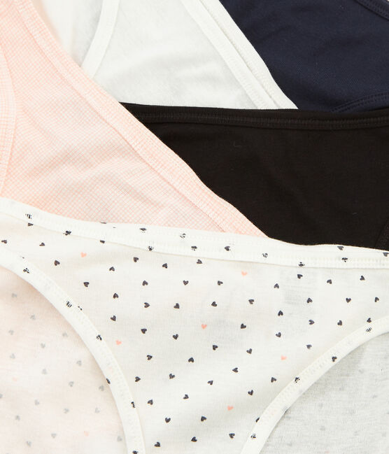 Lot de 5 culottes femme en coton léger Variante 1 PACK