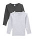 Duo de tee-shirts manches longues petit garçon