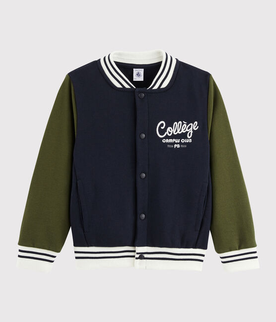 Teddy enfant Garçon bleu SMOKING/vert MILITARY