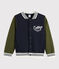 Teddy enfant Garçon bleu SMOKING/vert MILITARY