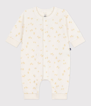 Combinaison bébé en coton, imprimé poussins