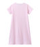 Chemise de nuit fille rayée milleraies rose BABYLONE/blanc ECUME