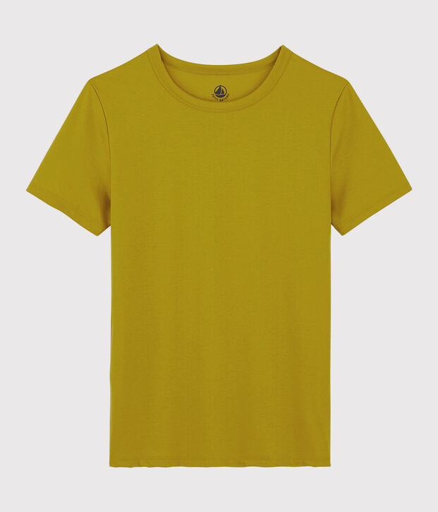 Tee shirt coton Sea island femme vert