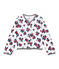 Cardigan enfant fille blanc MARSHMALLOW/blanc MULTICO