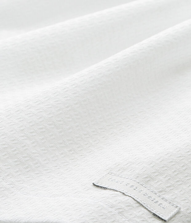 Robe body b&eacute;b&eacute; fille blanc