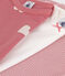 Lot de 3 bodies manches longues cœurs en coton bébé variante 1