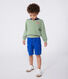 Pull enfant en coton à rayures