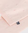 Cardigan enfant coton point fantaisie rose FLEUR