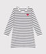 Chemise de nuit en coton rayé enfant