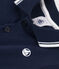 Polo manches courtes bébé garçon bleu SMOKING