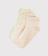 Lot de 2 paires de chaussettes enfant fille