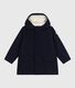 Parka enfant mi-longue unie