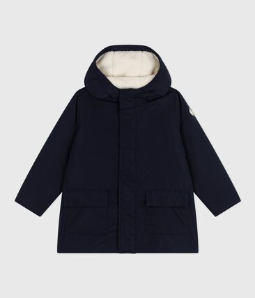 Parka enfant mi-longue unie