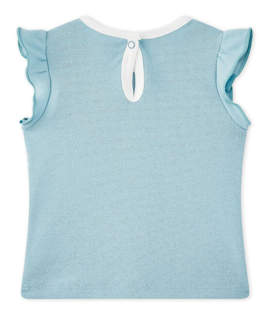 T-shirt bébé fille bleu MIMI