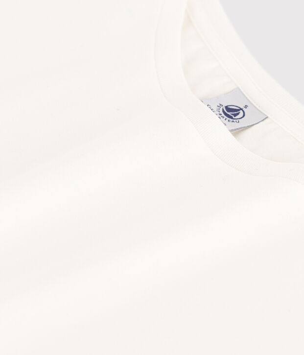 Tee-shirt LE BOXY en coton Femme blanc