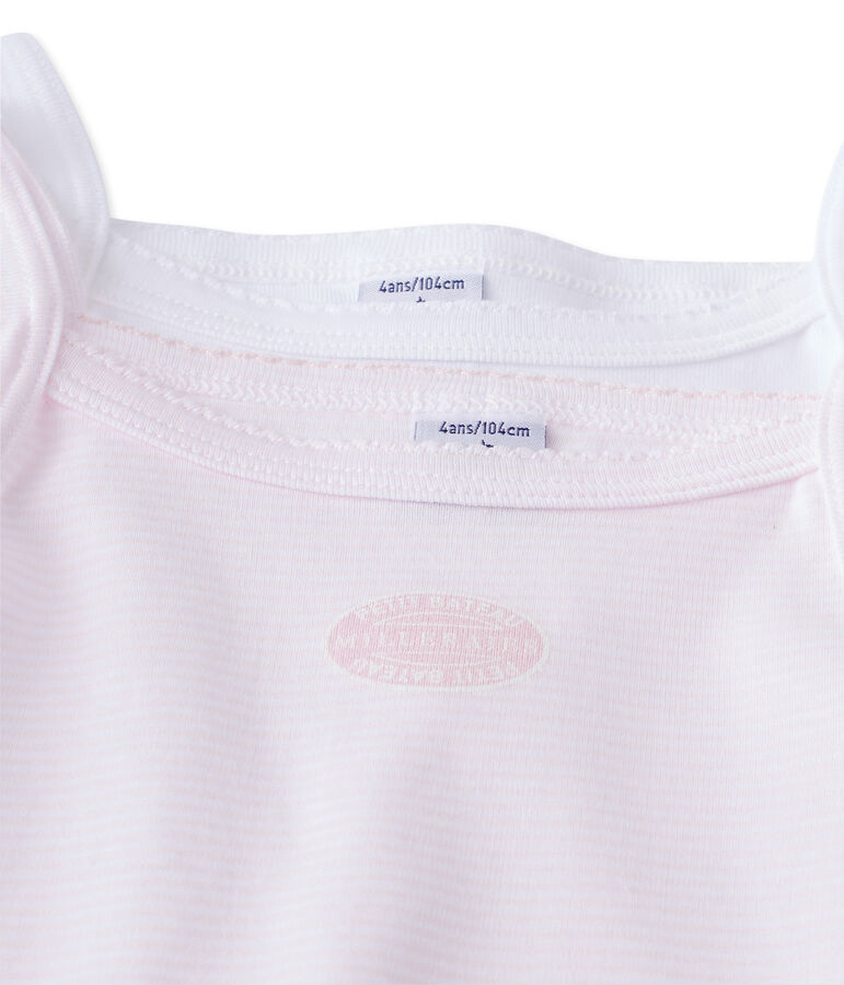 Lot de 2 chemises &agrave; bretelles ado fille variante 1