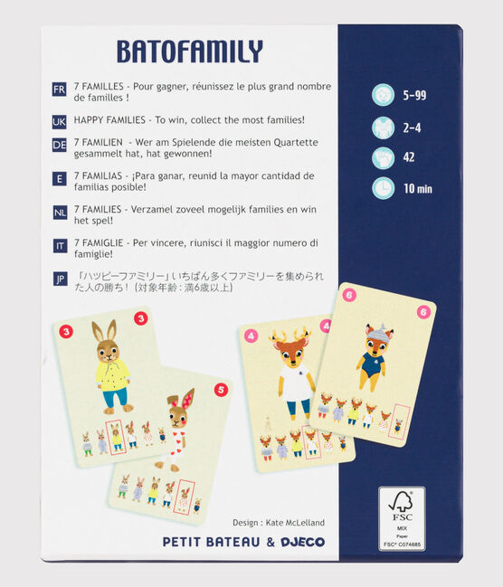Jeu de 7 Familles variante 1