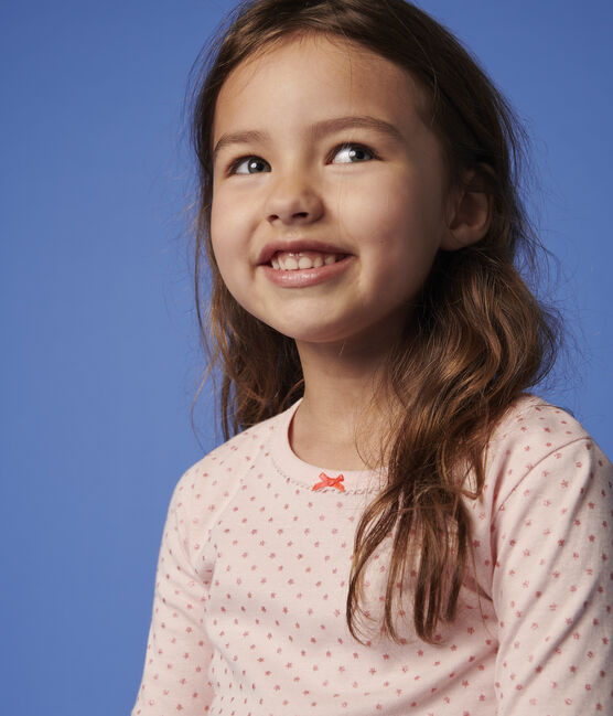 Pyjama snugfit à étoiles petite fille en coton rose MINOIS/rose PEACHY/ ARGENT