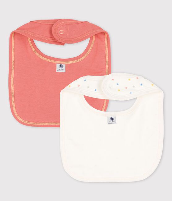 Lot de 2 bavoirs bébé en coton variante 1