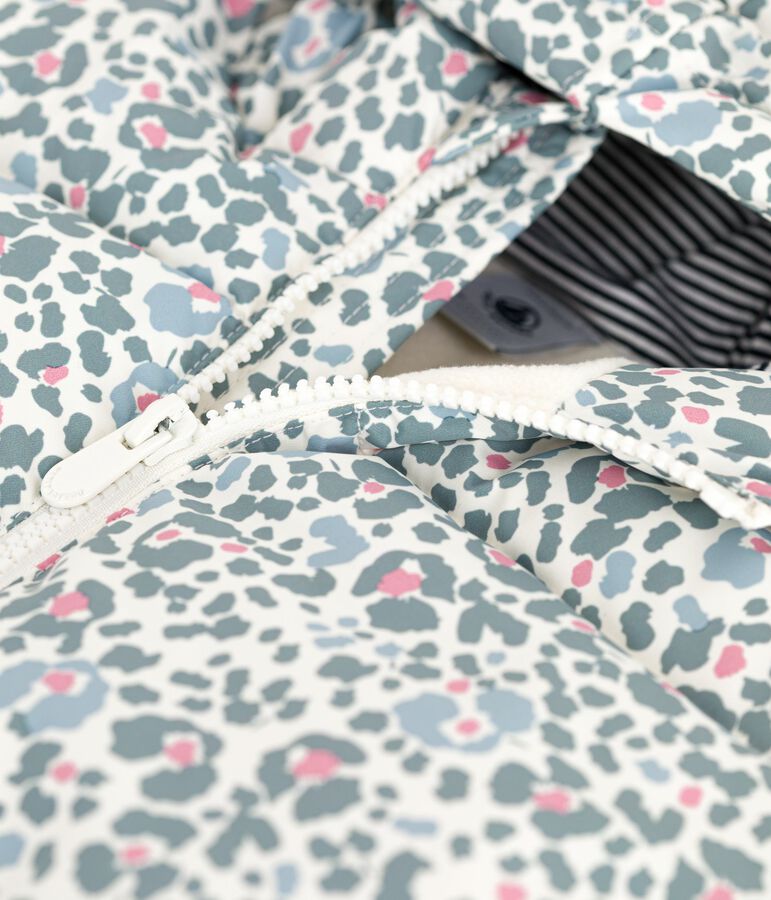 Doudoune enfant imprim&eacute;e MILK/ MULTICO