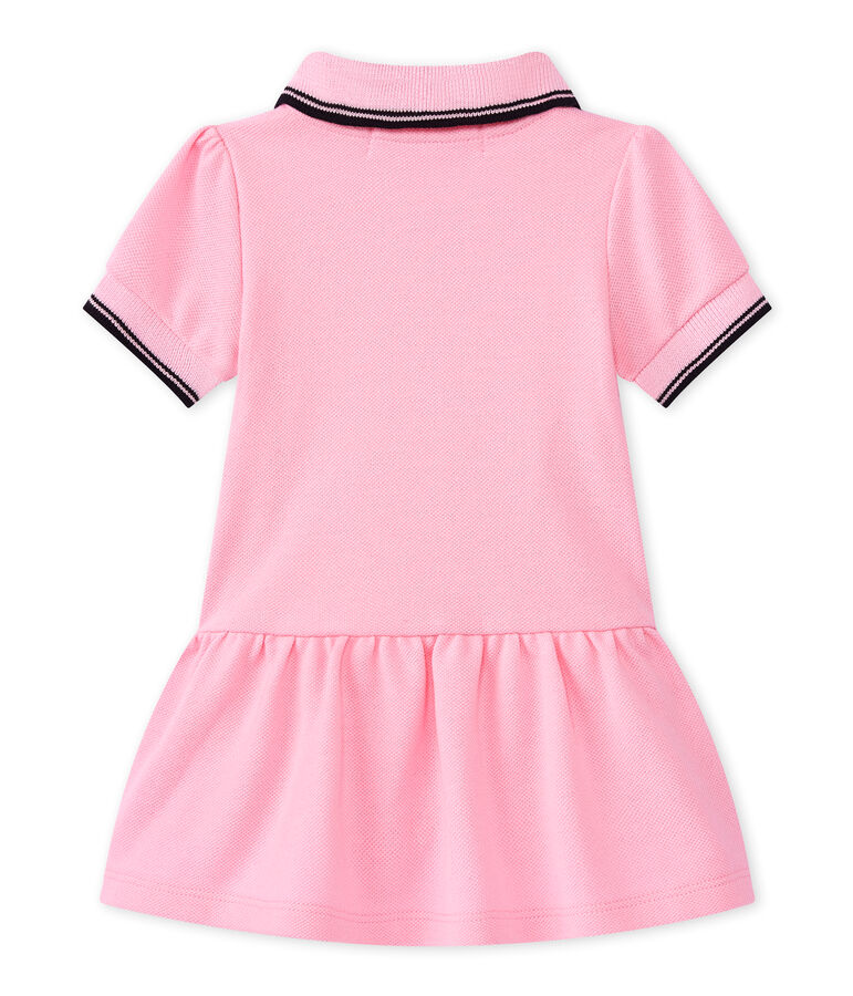 Robe b&eacute;b&eacute; fille rose BABYLONE