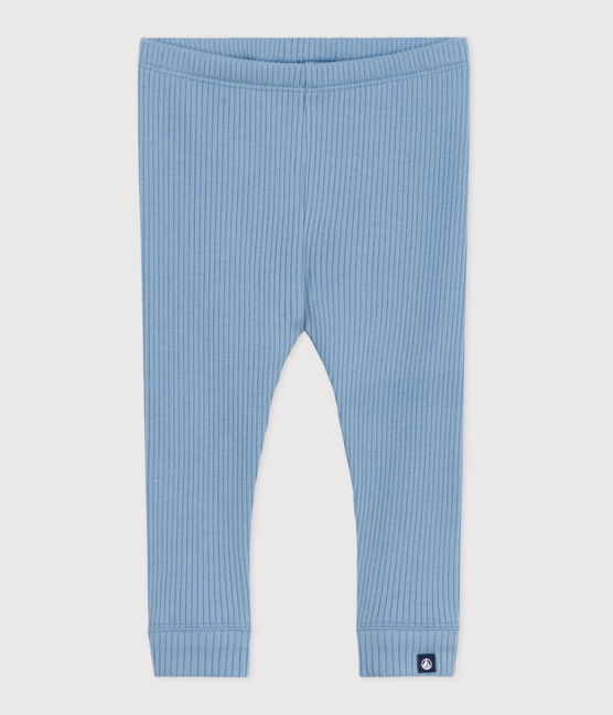 Legging bébé en coton uni ADRIATIC
