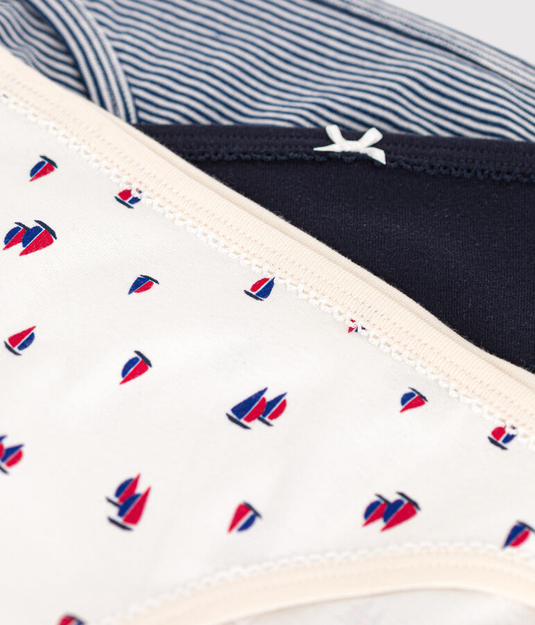 Lot de 3 culottes en coton femme variante 1