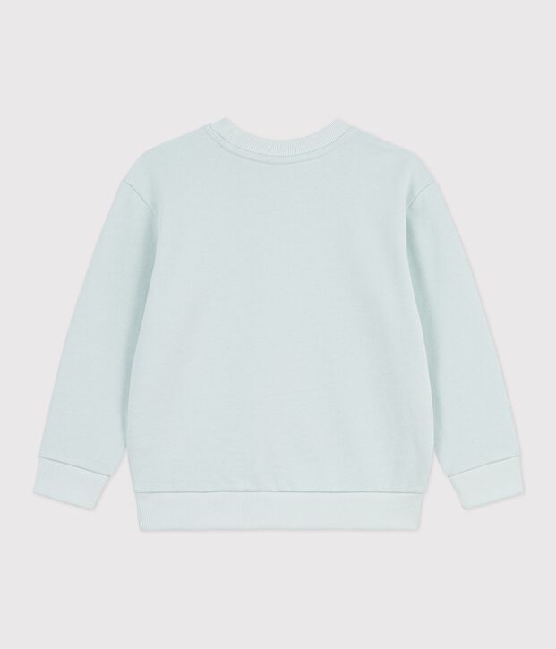 Sweatshirt enfant en coton vert