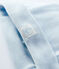 Bonnet bébé en velours de coton biologique bleu TOUDOU