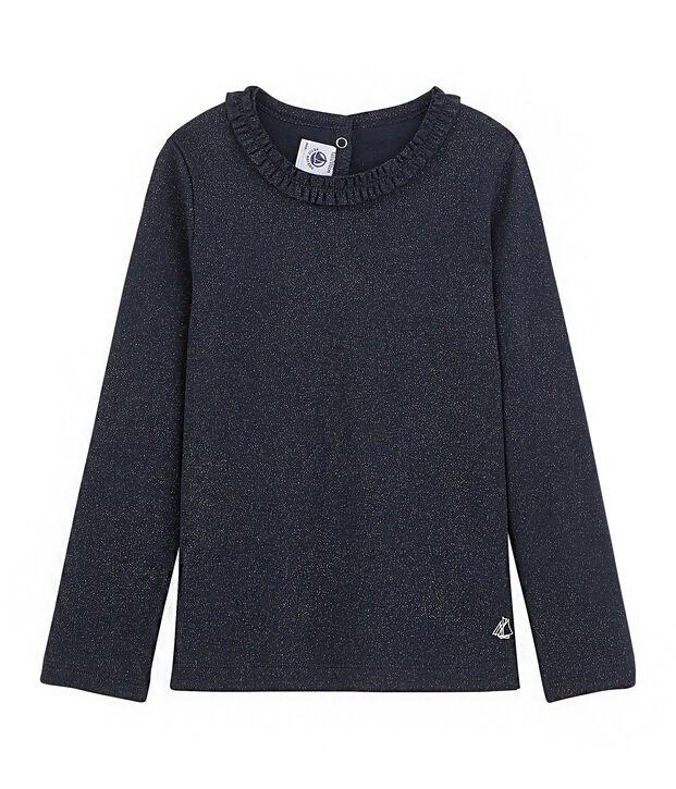 Tee-shirt Manches longues mileraies bleu/jaune