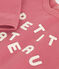 Sweatshirt en molleton bébé rose ROSEWOOD