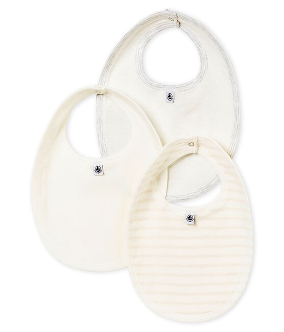 Trio de bavoirs bébé garçon variante 1
