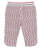 Pantalon b&eacute;b&eacute; fille en molleton imprim&eacute; blanc/multicouleur