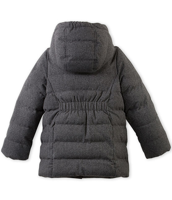 Doudoune fille en flanelle déperlante gris SUBWAY CHINE