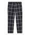 Pantalon maille à carreaux enfant fille noir CITY/blanc MULTICO