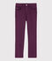 Pantalon enfant fille violet CEPAGE