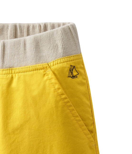 Short garçon jaune Ble