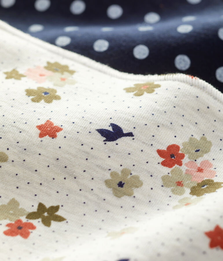 Lot de 2 bandanas-bavoirs b&eacute;b&eacute; variante 1