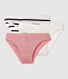 Lot 3 culottes en coton fin Femme