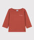 Tee-shirt manches longues en coton bébé