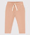 Pantalon bébé en molleton uni beige VINTAGE